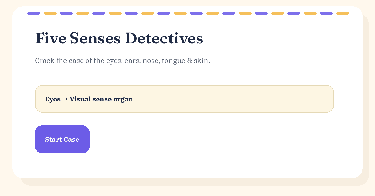 The Five Senses