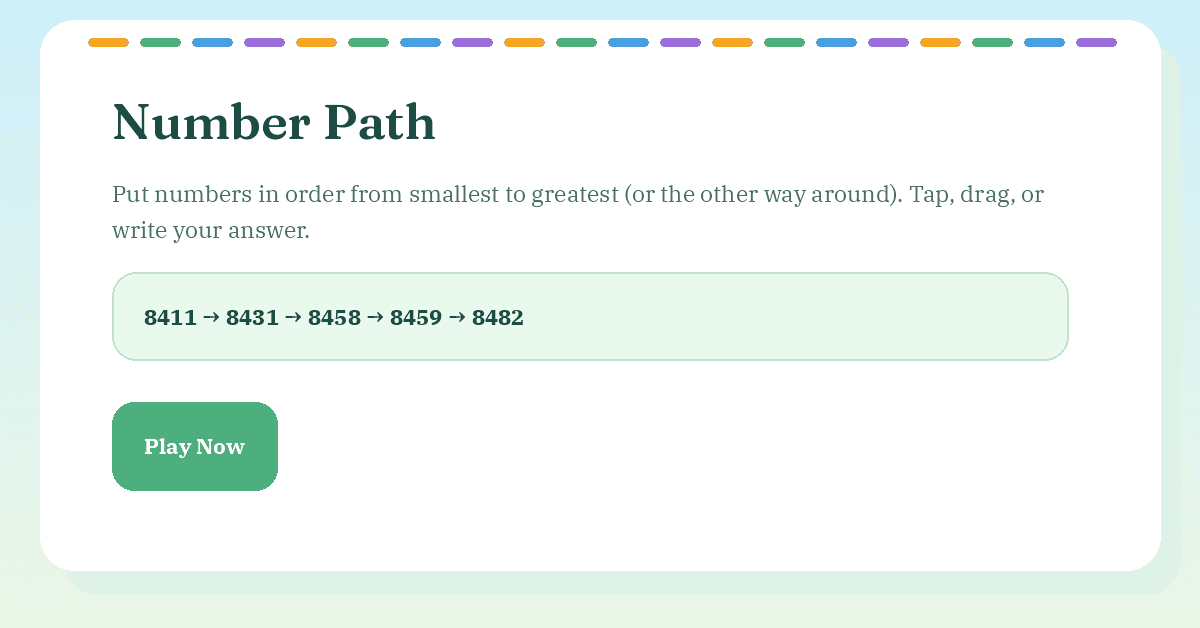 Number Path