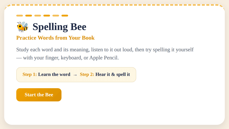 Spelling Bee